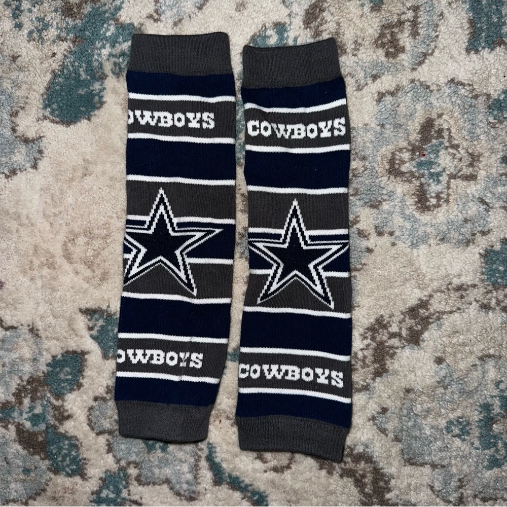 🌟3/$20🌟 NFL COWBOYS BABY INFANT LEGGINGS / ARM WARMERS NEW
